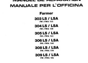 Fendt Farmer LS LSA 303 304 305 306 308 309 ins. naprawy