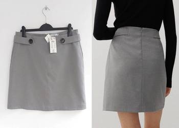 Spódnica szara Reserved XL 42 Nowa z metką Spódnica szara Reserved XL 42 Nowa z metką