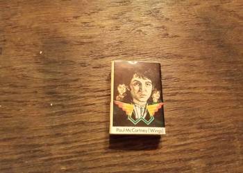 Paul McCartney pudełko zapałek. Vintage
