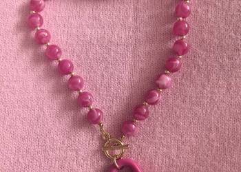 Naszyjnik damski róż boho