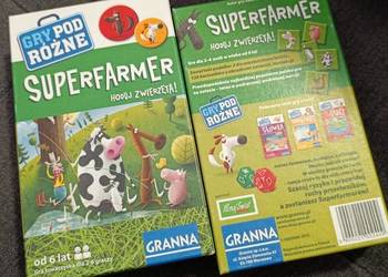 gra planszowa Granna Superfarmer w wersji podróżnej