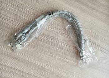 Wężyk przyłączeniowy do baterii wody 3/8"xM10 w oplocie 35 cm 2 szt