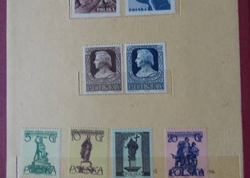 Znaczki pocztowe Polska Fi 757-809** Rocznik 1955