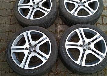 Koła Volvo 17 7,5 ET49 5x108 opony Zetex 225x45x17 XL