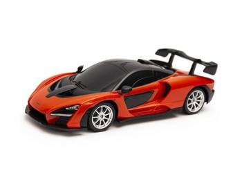 McLaren Senna R/C skala 1:24 Rastar 96700 samochód sterowany pomarańczowy
