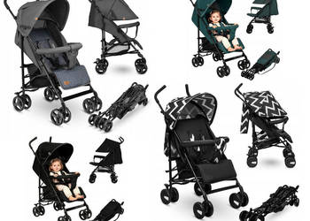 Wózek spacerowy lekki SPACERÓWKA parasolka moskitiera Lionelo Elia