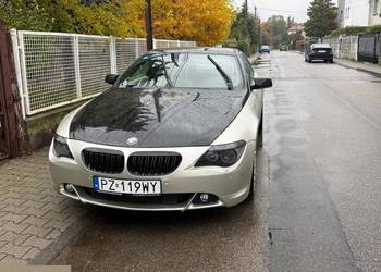 BMW Seria 6 650 i E63/E64 4.8 Benzyna 367KM 2006r Niski przebieg