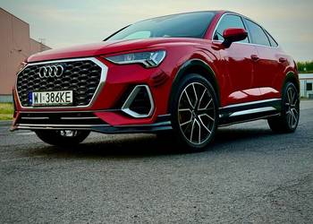 Audi Q3 Sportback 35 TFSI S line 150 KM  Salon Polska