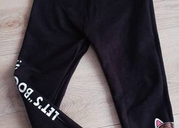 Legginsy getry dziewczęce czarne Domek Koci Gabi 116