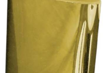 Piersiówka ze Stali Nierdzewnej 210 ml Elegancka na Wyjazdy  Złota Gentelo