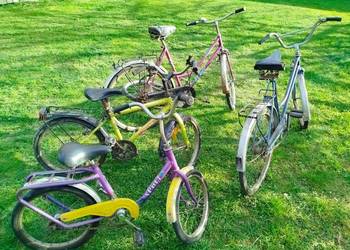 Rowery stare w dobrym stanie
