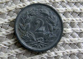 Szwajcaria 2 Rapen 1943r - Cynk