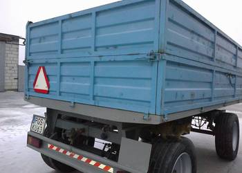 2 Przyczepy  AUTOSAN  wywrotka