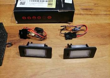 Lampki oświetlenia tablicy rejestracyjnej audi A1 a3 a4