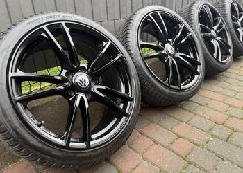 Zimowe 18 cali VW Golf Skoda Octavia Audi A3 felgi koła 5x112 ET48 8J