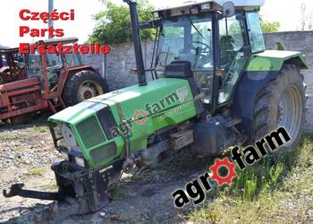 Deutz Agrostar 6.81 części, skrzynia biegów, oś