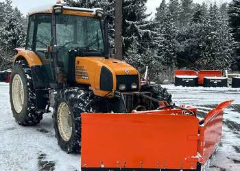 Renault Cergos 330 Tuz Pług do śniegu, piaskarka Strumyk Claas Ares