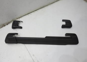 Osłony szyny ( komplet ) fotela czarne prawy przód volvo xc90 2004.