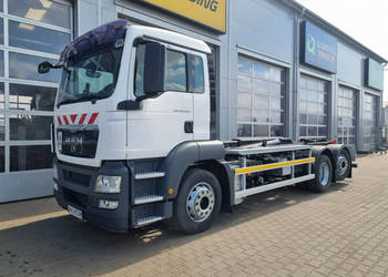 śmieciarki Man TGS 26.320 TGS, zabudowa hakowa Janco/GP Lift