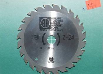 TARCZA PIŁA WIDIOWA DO DREWNA 130x14z/16 134x14z/16 150x24z/