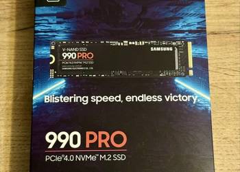Nowy dysk Samsung SSD NVMe 990 PRO 1TB
