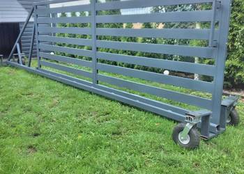 Brama przesuwna  4m nowa(ocynk).