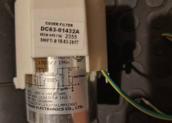 Osłona DC63-01432A filtru przeciwzakłuceniowego DD29-00006A