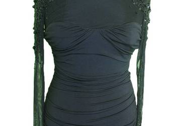 Sukienka - mała czarna - 34 XS - biust 80+ cm Ashley Brooke