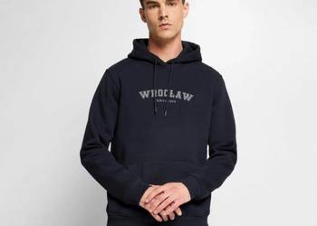 Ekologiczna męska bluza z kapturem Premium WROCŁAW – Streetwear Urban Szary