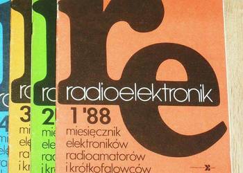 Radioelektronik roczniki 88, 91, niekompletne