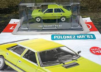 POLONEZ MR'83 Legendy FSO Deagostini model 1/43 Kultowe auta PRL kolekcja