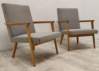 fotele PRL design vintage lata 70-te Czechosłowacja