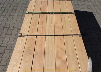 Deska tarasowa Gładka MODRZEW Syberyjski 27x142 mm 3m 4m deska na taras