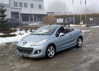 Peugeot 207CC 1.6 120KM Kabriolet Zarejestrowany Klima Grzane fotele