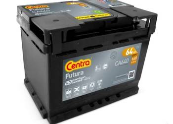 Akumulator 64Ah 640A Centra FUTURA EN PRAWY PLUS
