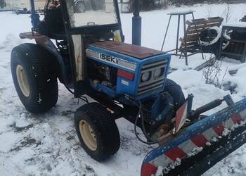 traktorek ogrodowy pług odśnieżny iseki 3210 obniżka!!