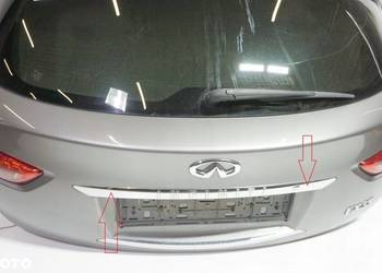 LISTWA GÓRNA KLAPY CHROM INFINITI QX70 FX35 USA LISTWA GÓRNA KLAPY CHROM INFINITI QX70 FX35 USA