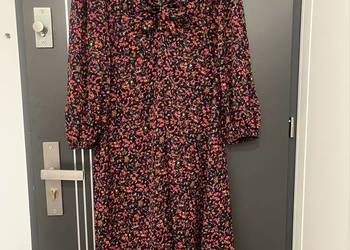 Shein curve sukienka modny wzór kwiaty hit roz.46