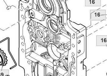 John Deere 8130 8230 8330 8430 8530 Osłona Skrzyni Biegów IVT RE246605 R24…