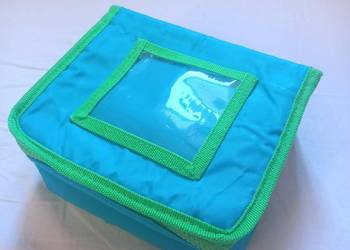 Termiczna TORBA Izolacyjna na jedzenie Lunchbox 17,5x17,5x8 NOWA