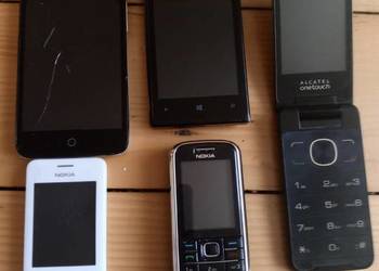 Sprzedam 5szt telefony / Alcatel / Nokia / Sprawne / stan Dobry