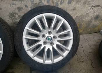 Alufelgi 17' 5x112 Oryginalne SKODA Octavia Superb Kodiag Karoq Audi Seat