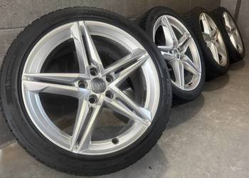18 cali Audi A4 b8 b9 OEM s-line felgi koła oryginał 5x112 ET40 8J
