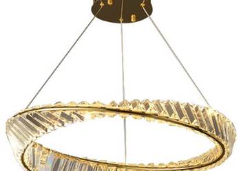 Bohemia S 80 AL - żyrandol kryształowy LED pierścień ring 8…