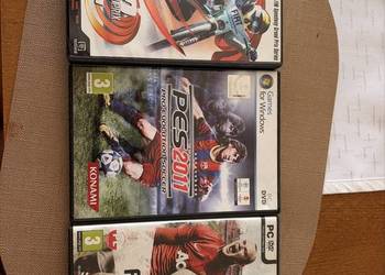 Gry PC  komplet PES 2011 / FIFA 12 / Speedway grand Prix 2