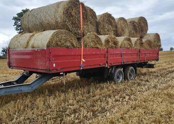 Przyczepa do bel tandem 8.5/2.5 zarejestrowana