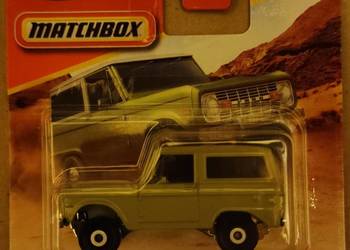 Matchbox 1970 Ford Bronco 59/125, model 1:64 Mattel