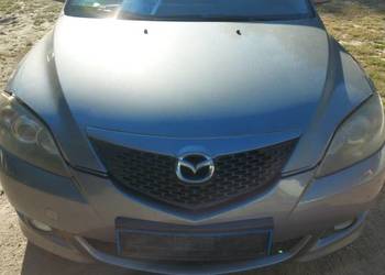 Mazda 3 BK 03- Maska Zderzak Lampy Błotniki Chłodnice KOMPLETNY PRZÓD 29Y