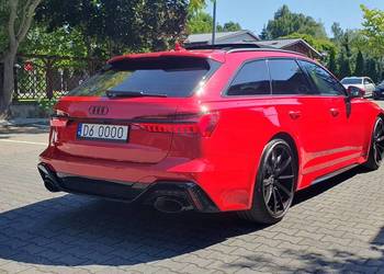 Audi RS6 Avant 4.0 V8 Bi-T. exclusive '22 (gwar. fabr. do 02/27, salon PL)