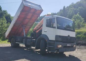 mercedes benz atego 18 hds kiper trzy strony